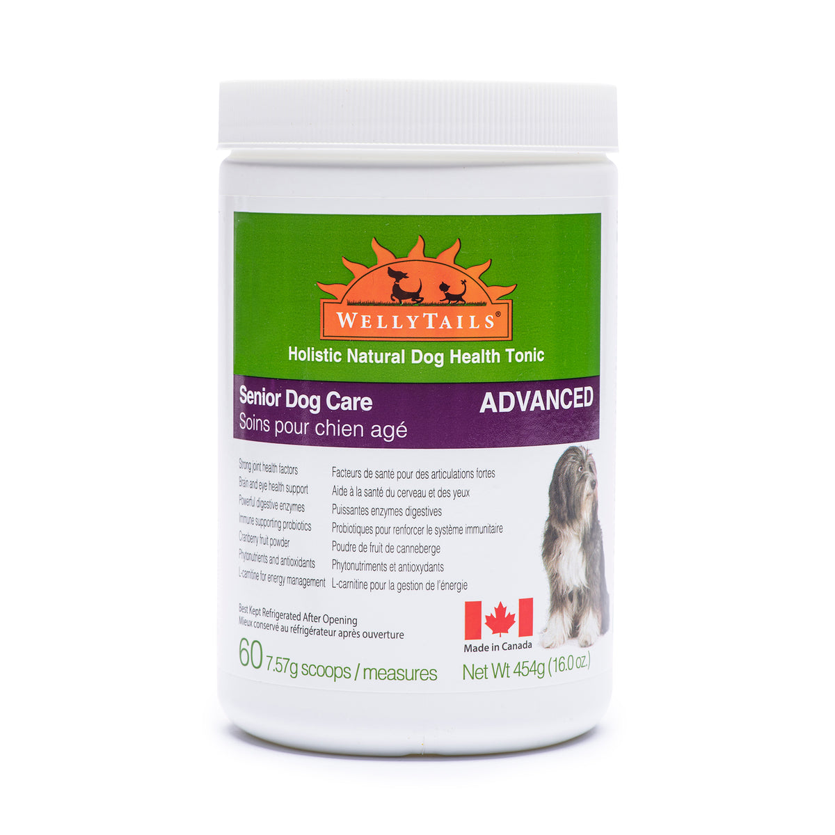 WellyTails Senior Dog Care ADVANCED (updated Rx formula)