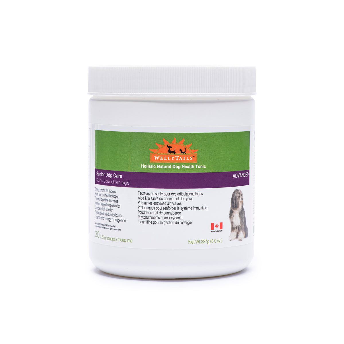 WellyTails Senior Dog Care ADVANCED (updated Rx formula)